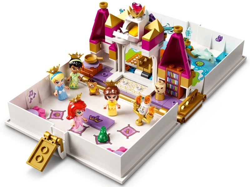 LEGO Disney Princess - Ariel, Belle, Popoluška a Tiana a ich rozprávkové dobrodružstvo