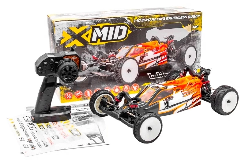RC auto RTR Brushless Buggy XMid 2WD Hobbytech