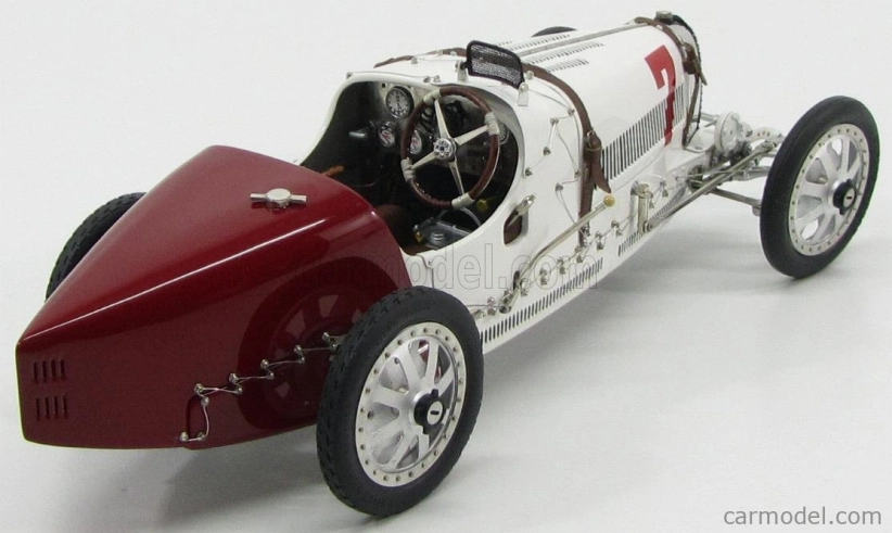 Cmc Bugatti T35 N 7 Gp Národný farebný projekt Poľsko 1924 1:18 Biela červená