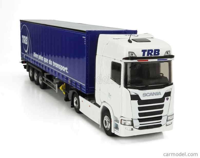 Eligor Scania S500 Truck Telonato Trb Transports 2018 1:43 Bílá Modrá