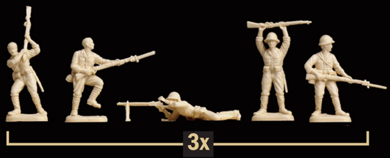 Italeri figúrky – WWII JAPANASE INFANTRY (1:72)