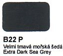Agama Email B22 P Veľmi tmavá morská sivá