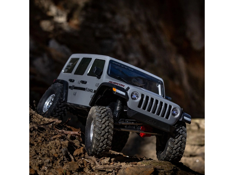 RC auto Axial SCX10III Jeep JLU Wrangler 4WD 1:10 RTR, šedá