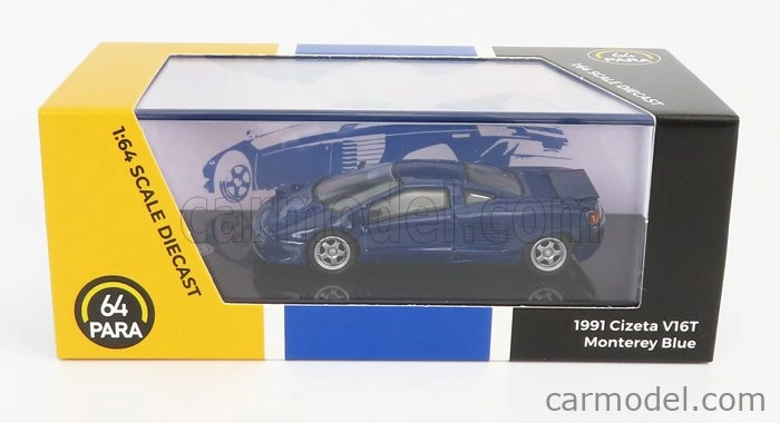 Paragon-models Cizeta V16t 1991 1:64 Modrá