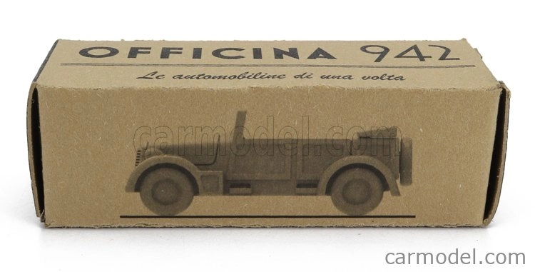 Officina-942 Fiat 1100 Militare Cabriolet Open 1939 1:76 Vojenský Písek