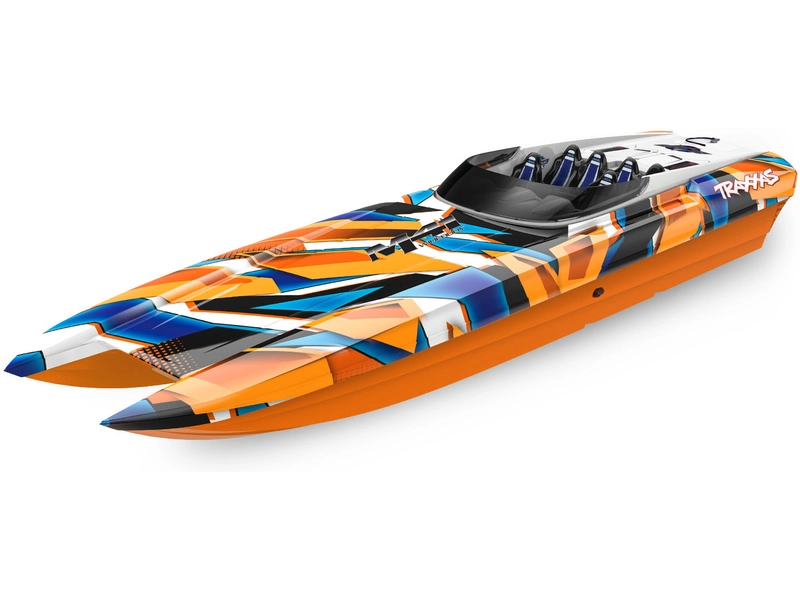 RC loď Traxxas DCB M41 RTR, červená