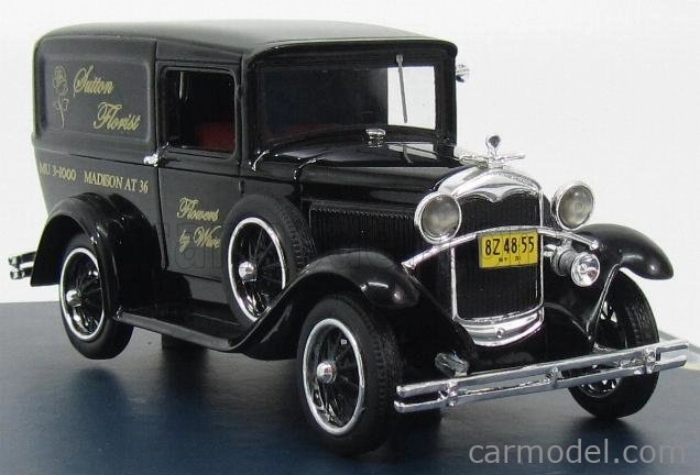 Genuine-ford-parts Ford usa Model-a Van Sutton Florist 1931 1:43 Black