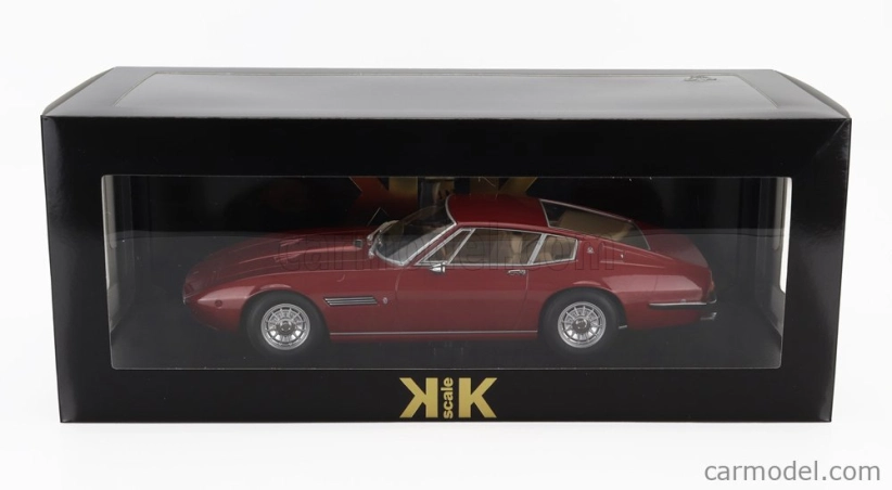 Kk-scale Maserati Ghibli Coupe 1969 1:18 Red Met