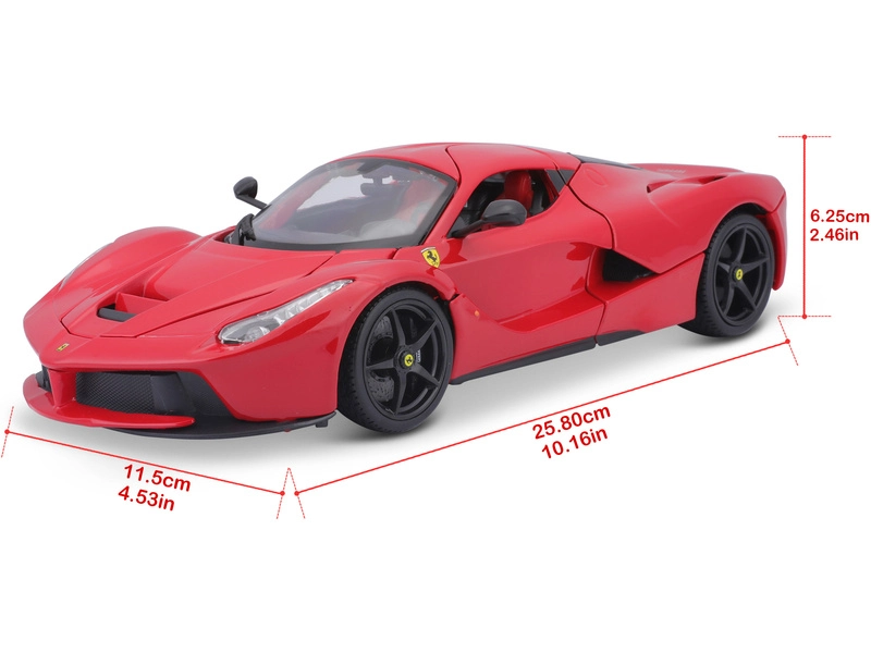 Bburago Ferrari LaFerrari 1:18 červená