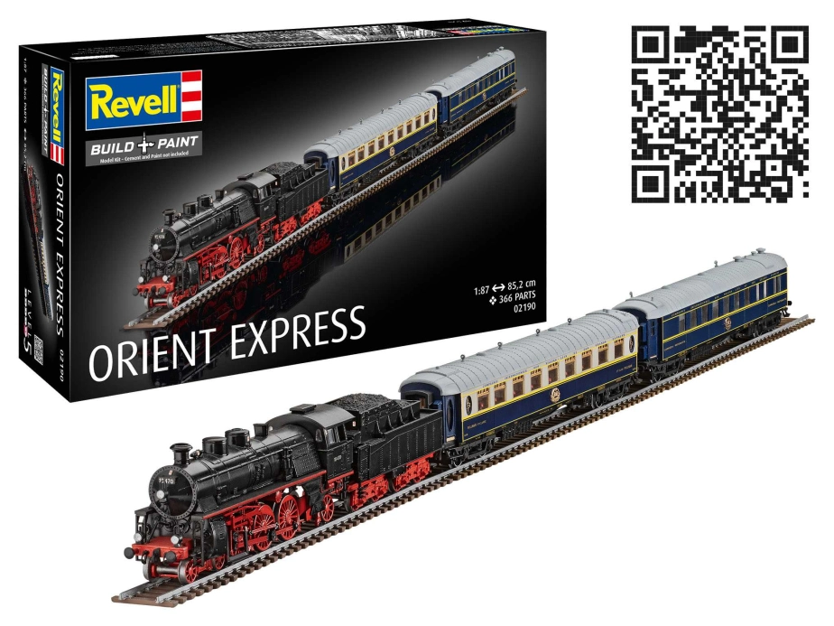 Plastic ModelKit lokomotíva 02190 – Orient Express (1:87)