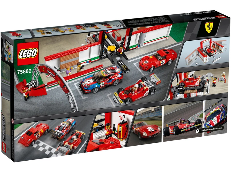 LEGO Speed Champions - Úžasná garáž Ferrari