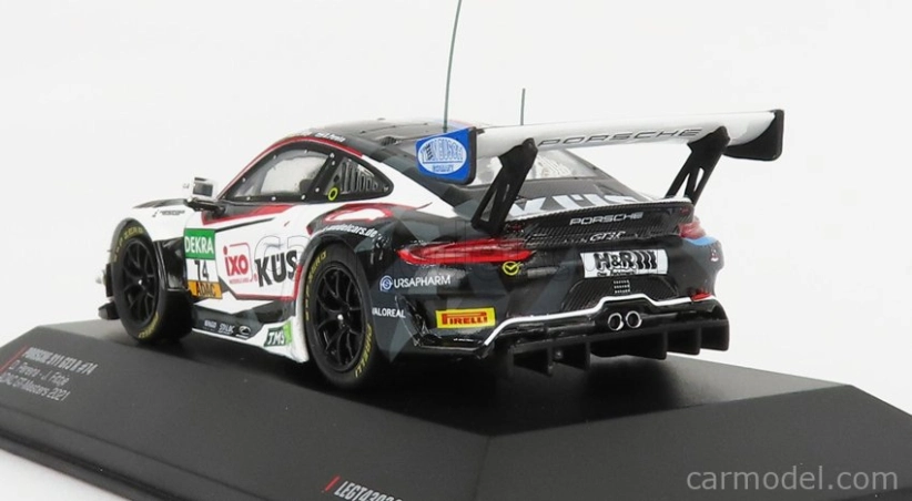 Ixo-models Porsche 911 991 Gt3 R Team Kus 75 Bernhard N 74 1:43