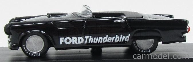 Rio-models Ford usa Thunderbird Daytona Beach 1957 C.daigh 1:43 Black