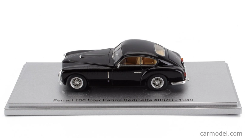 Kess-model Ferrari 166 S/n.037s Inter Farina Berlinetta 1949 1:43 Black
