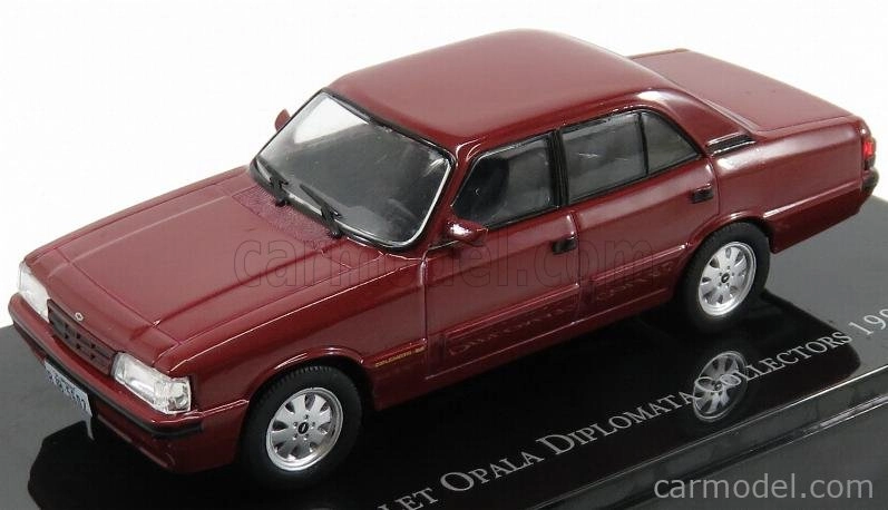 Edicola Chevrolet Opala Diplomat Collectors 1992 1:43 Červená