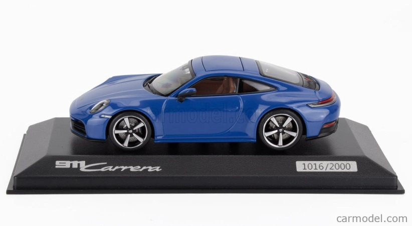 Minichamps Porsche 911 992-2 Carrera Coupe 2024 1:43 Blue