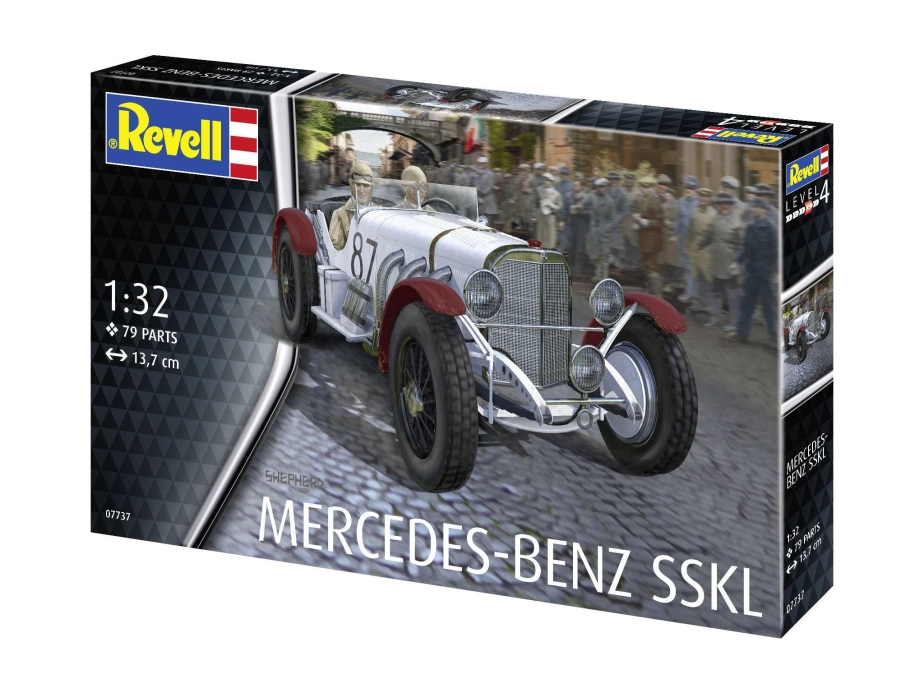 Plastic ModelKit auto 07737 - Mercedes-Benz SSKL (1:32)
