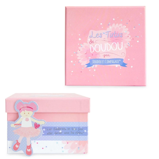 Doudou Julijou Panenka mini baletka "Les Tutus" 23 cm