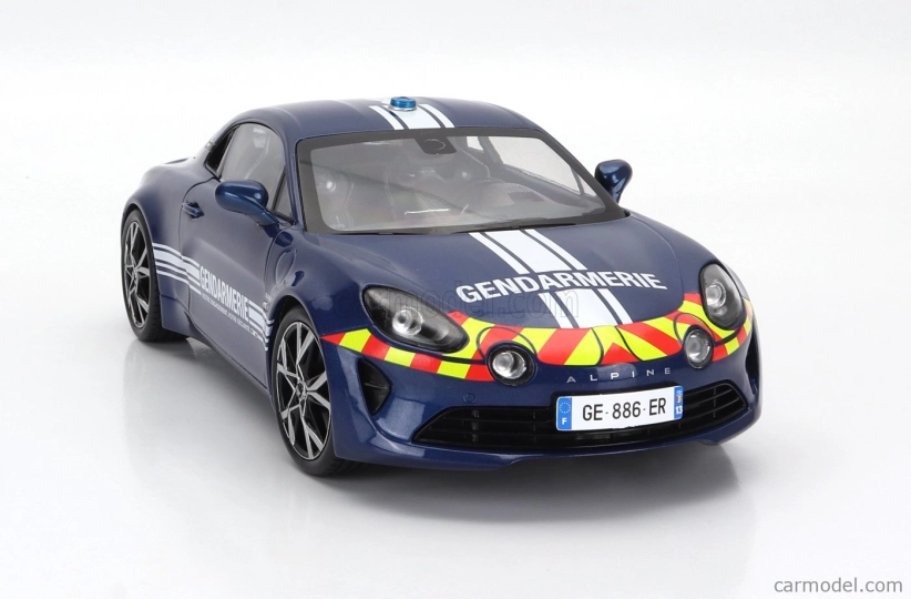 Solido Alpine Alpine A110 Gendarmerie Police Coupe 2023 1:18 Modrá