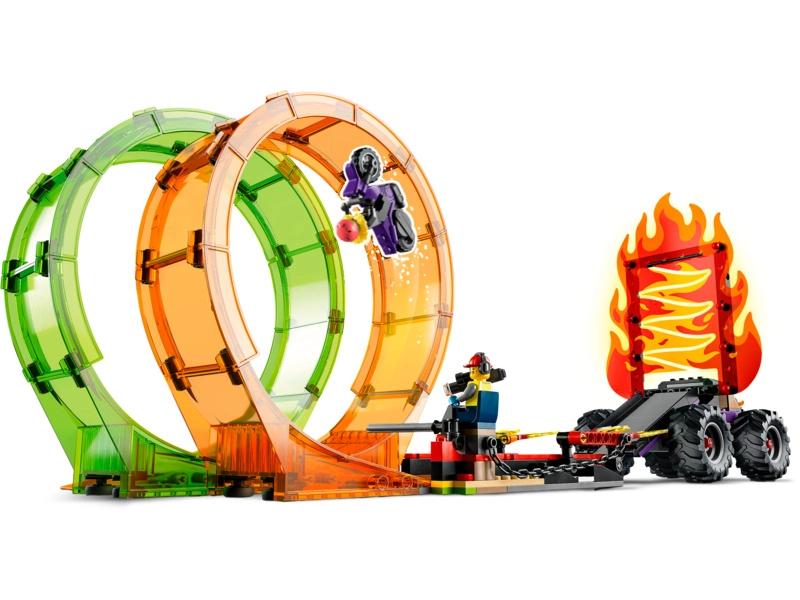 LEGO City - Dvojitá kaskadérska slučka