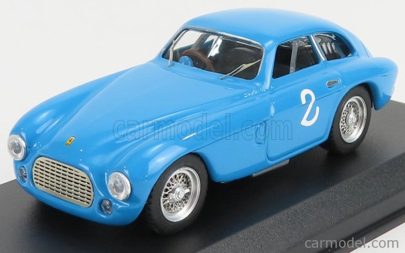 Art-model Ferrari 166mm Berlinetta Ch.0042 N 2 4th Circuito Do Porto 1950 Y.simon 1:43 Modrá