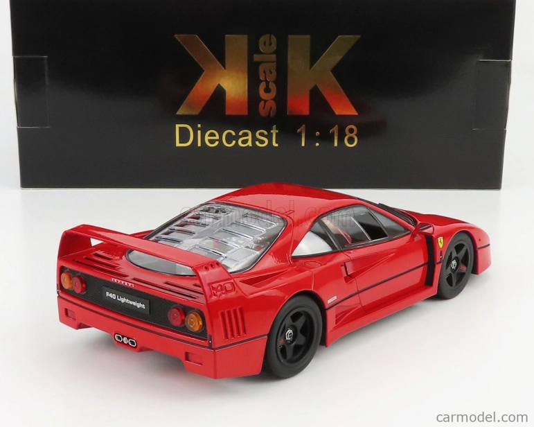 Kk-scale Ferrari F40 Light Weight 1990 1:18 Red