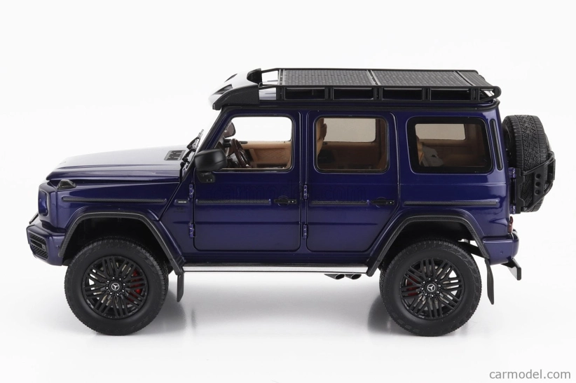 Nzg Mercedes benz G-class G63 4x4 Amg 2023 1:18 Mystic Blue