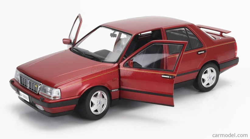 Mitica-diecast Lancia Thema 8.32 Ferrari 2s 1988 - s otvoreným zadným krídlom 1:18 Winner Red Met