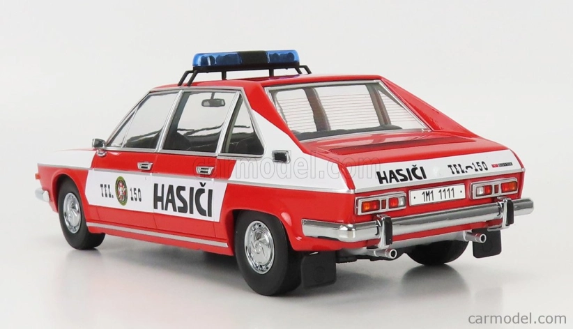 Triple9 Tatra 613 Czechoslovakia Hasici Fire Engine 1979 1:18 Červená Bílá