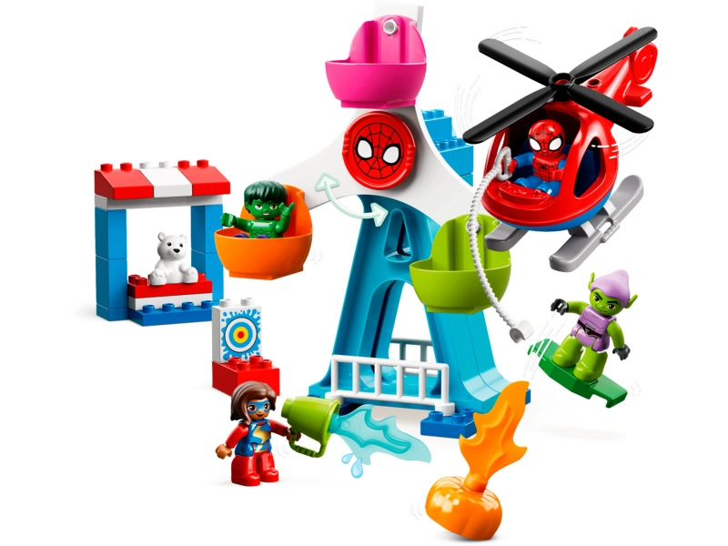 LEGO DUPLO - Spider-Man a priatelia: Dobrodružstvá na veľtrhu