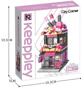 Qman City Corner C0103 Obchod s kozmetikou Trendy – poškodený obal