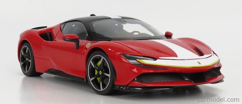 Bburago Signature Ferrari SF90 Stradale Assetto Fiorano 1:18 červená