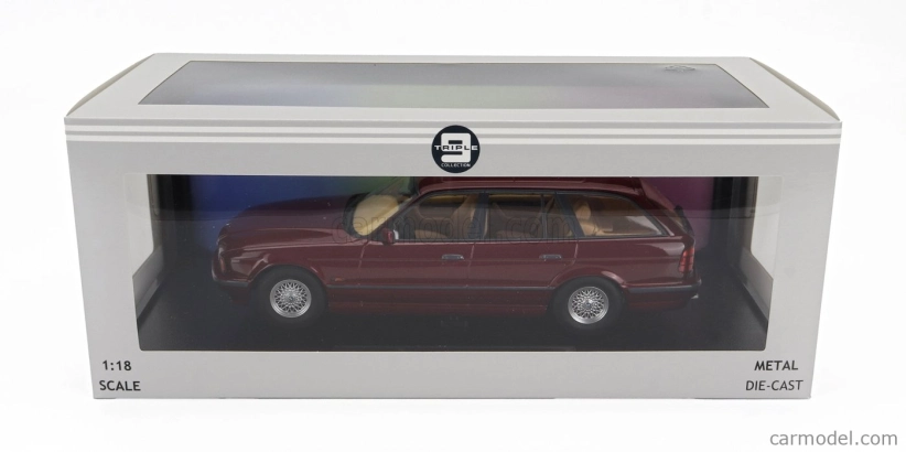 Triple9 BMW radu 5 Touring (e34) Sw Station Wagon 1996 1:18 Červená farba