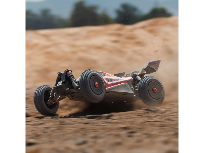 RC auto Arrma 1/8 Typhon 223S BLX 4WD RTR DSC, červená