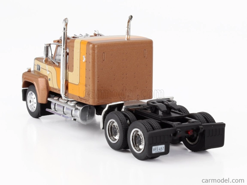 Ixo-models Ford usa Ltl 900 Tractor Truck 3-axis 1978 1:64 Brown Met
