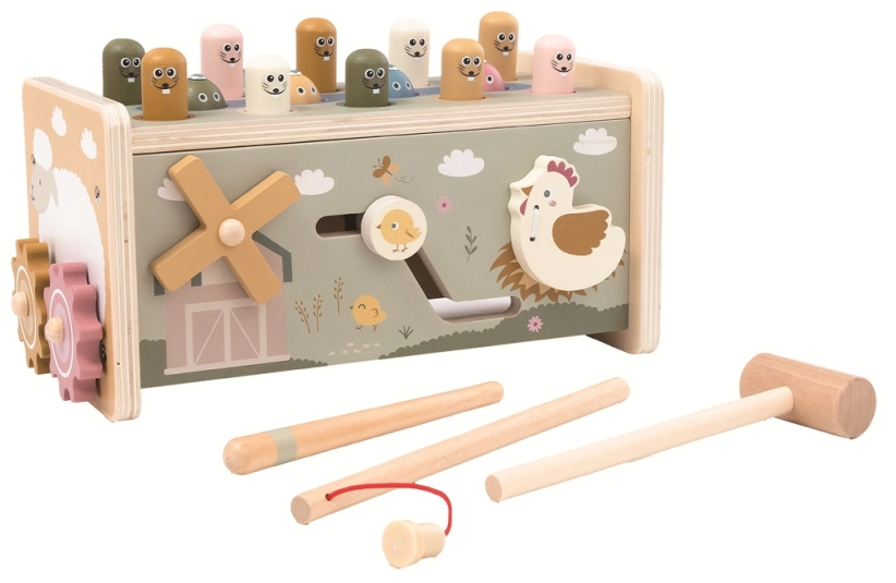 2Kids Toys Multifunkčná zatĺkacia farma