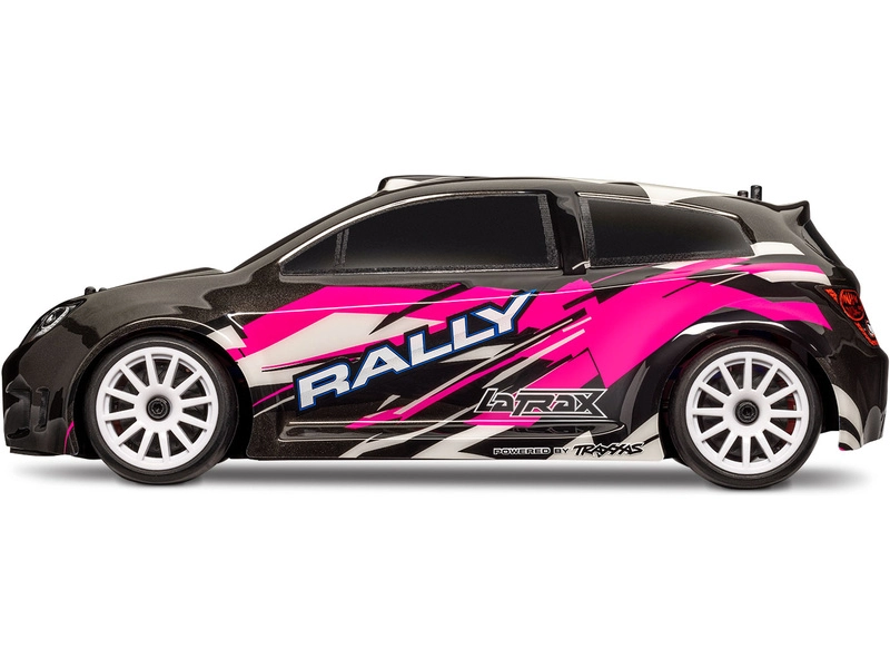 RC auto Traxxas Rally 1:18 4WD RTR, červená