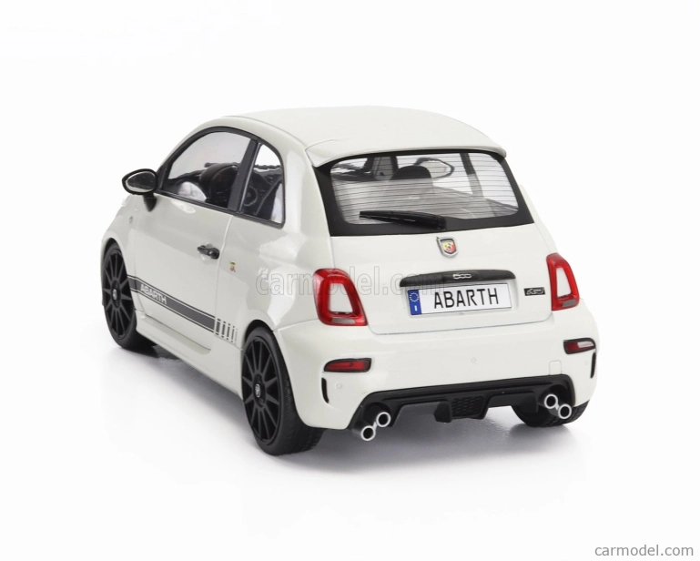 Solido Fiat Nuova 500 Abarth 595 2022 1:18 Bílá Černá