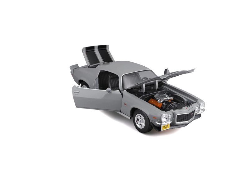 Maisto Chevrolet Camaro 1971 1:18 šedá