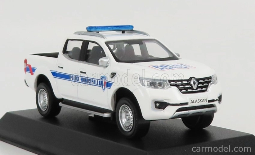 Norev Renault Alaskan Pick-up Police Municipale 2018 1:43 Biela