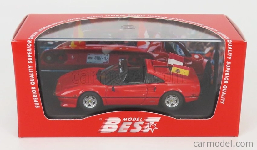 Najlepší model Ferrari 308 Gts 1982 - F1 Parade Mexico Gp 2020 C.sainz - C.leclerc 1:43 Red
