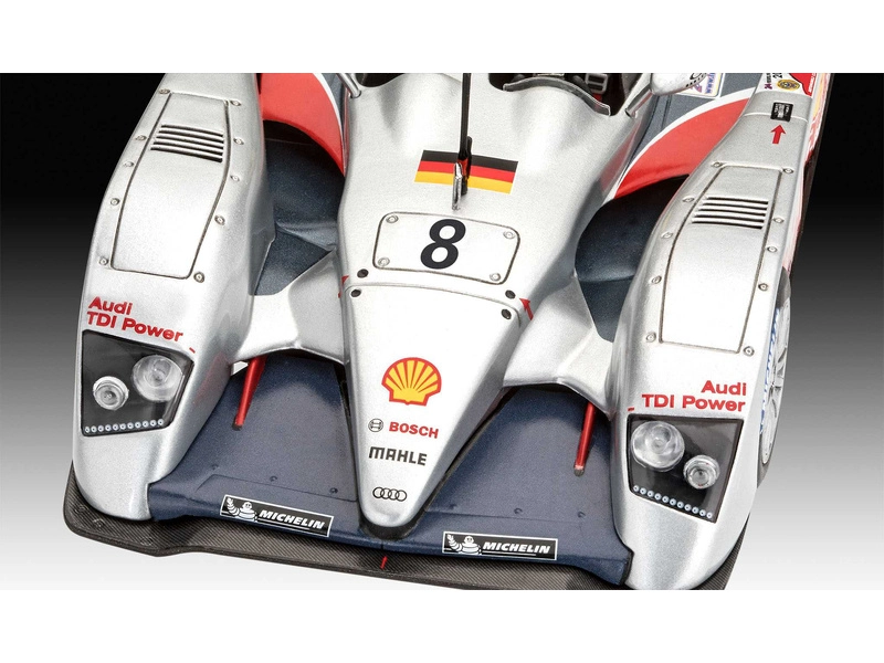 Revell Audi R10 TDI, 3D puzzle (LeMans Racetrack) (1:24) (darčeková sada)