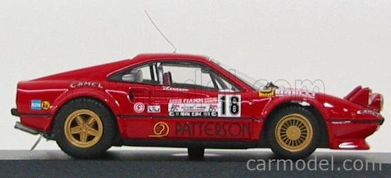 Najlepší model Ferrari 308 Gtb Gr4 Rally D'elba 1978 Liviero - Penariol 1:43 Red