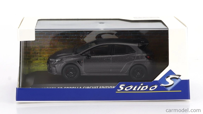 Solido Toyota Corolla Gr Circuit Edition 2023 1:43 Matt Grey