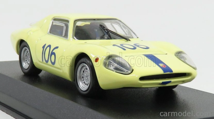 Najlepší model Fiat Abarth Ot1300 N 106 Targa Florio 1968 Virgilio - Panepinto 1:43 Yellow