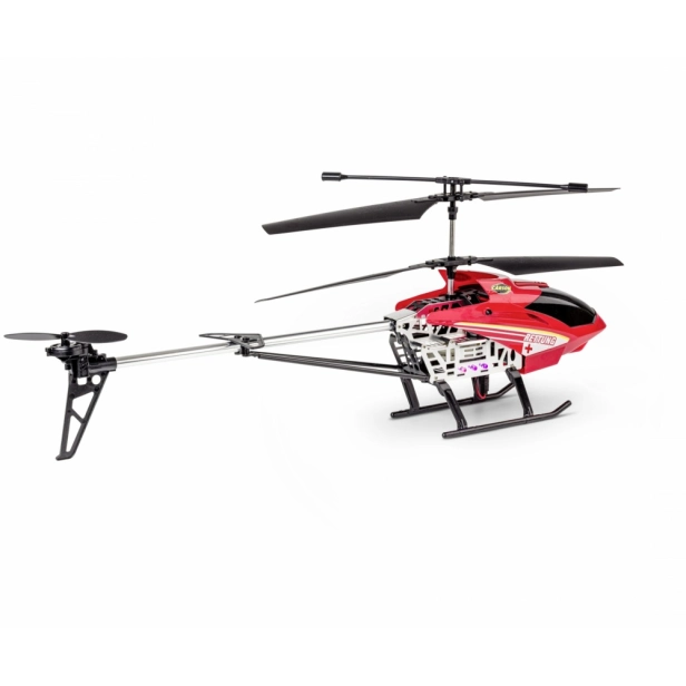 RC vrtuľník Easy Tyrann 670 Rescue XXL, červená