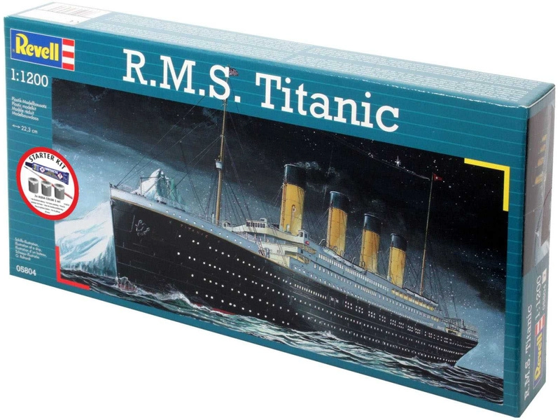 Revell R.M.S. Titanic (1:1200) (štartovacia súprava)