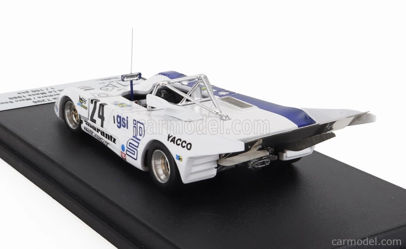 Trofeu Lola T298 N 24 24h Le Mans 1980 Bernard Verdiere - Marc Sourd 1:43 Biela