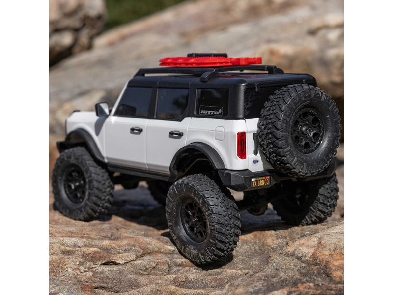 RC auto Axial SCX24 Ford Bronco 2021 1:24 4WD RTR, červená