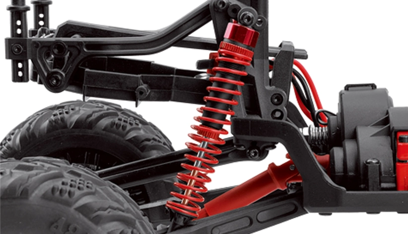 RC auto X-King PRO monstertruck, červená | RCprofi.cz